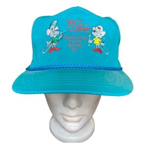 Vintage 1994 SPS Sparky the Safety Mouse Rope Hat